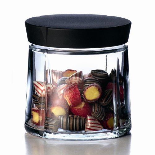 Rosendahl Aufbewahrungsglas 50 cl Grand Cru Bio-basiert, schwarz