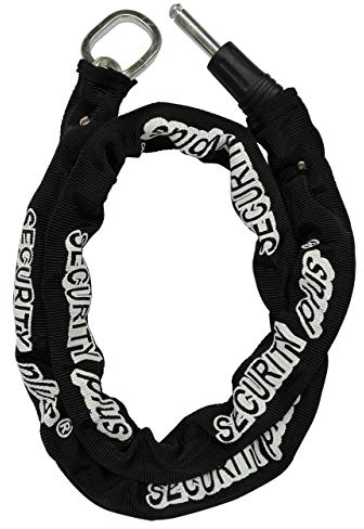 Security Plus Point Security plus, Kette für Rahmenschloss RS-KS 261, 100 cm, Schwarz/Grau