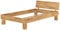Erst-Holz® Einzelbett Buche-Bettgestell Natur massiv 120x200 Futonbett Jugendbett ohne Zubehör 60.80-12 oR