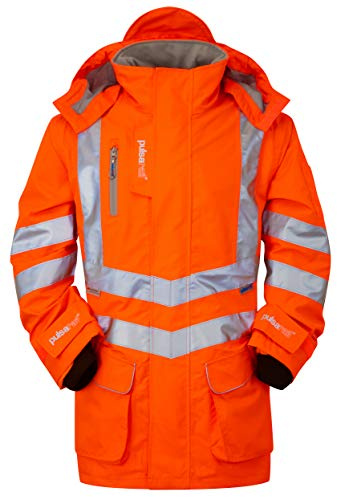 Pulsarail PR499 High Vis Unlined Storm Coat - L