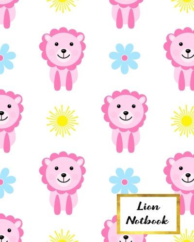 Lion Notebook: Notebook Journal 8x10 100 pages