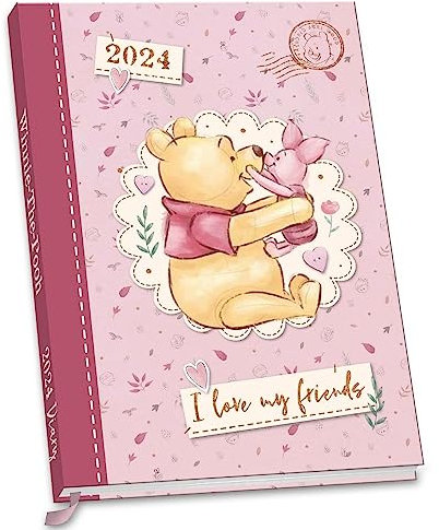 Winnie The Pooh 2024 A5 Sketch Diary