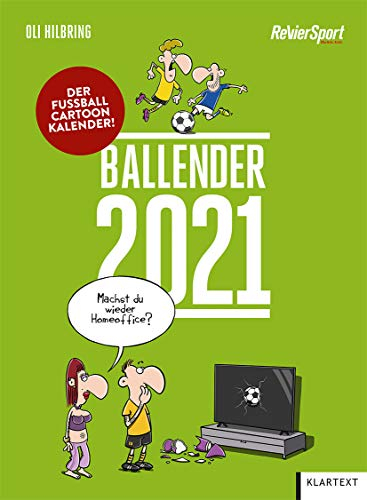 Ballender 2021: Der Fußball-Cartoon-Kalender