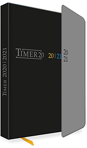 Trötsch Schülerkalender mit Klappe Black 2020/2021: Schulplaner Hausaufgabeheft Timer Terminkalender