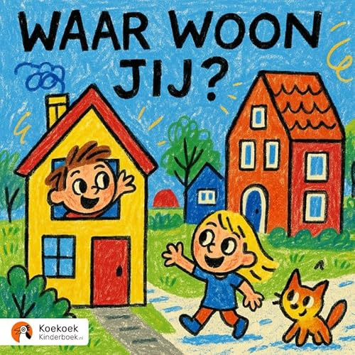 Waar woon jij?: Een spetterend kinderboek over huizen, gebouwen, en wonen