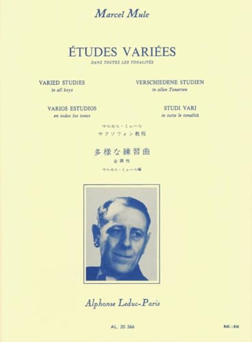 ETUDES VARIEES DANS TOUTES LES TONALITES SAXOPHONE