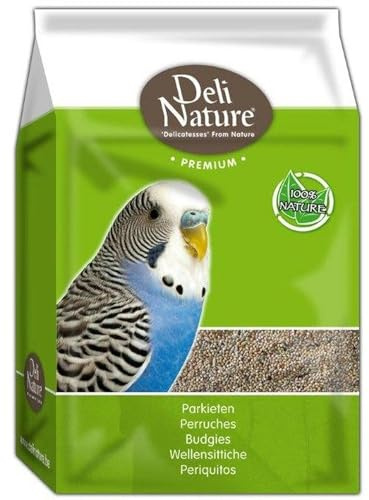 Deli Nature Premium WELLENSITTICH Vogel-Futter 4 kg Standardfutter