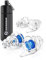 Senner MusicPro - Gehörschutz Ohrstöpsel Konzert, Festival, Musik und Party - Gehörschutz für Musiker, mit Schlüsselanhänger - Hi-Fi Gehörschutzstöpsel Earplugs | SNR 20 dB, transparent/blau