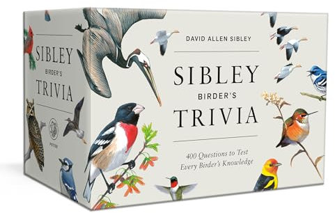 Sibley Birder's Trivia: A Card Game: 400 Questions to Test Every Birder's Knowledge (Ultimate Trivia Card Games)
