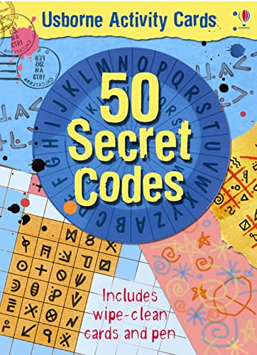 50 Secret Codes (Usborne Activity Cards) (Activity and Puzzle Cards)