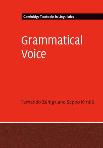 Grammatical Voice (Cambridge Textbooks in Linguistics)