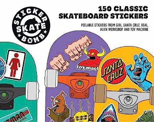 Stickerbomb Skateboard: 150 Classic Skateboard Stickers (Laurence King Publishing)