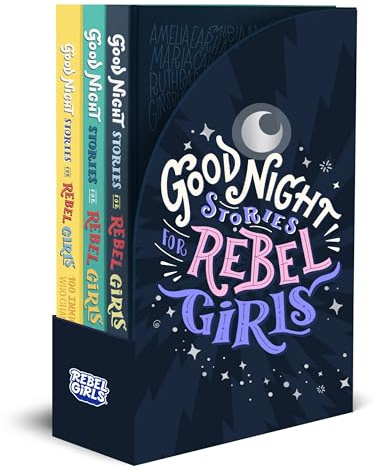 Good Night Stories for Rebel Girls 3-Book Gift Set