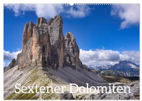 Sextener Dolomiten (Wandkalender 2026 DIN A2 quer), CALVENDO Monatskalender: Grandiose Welt der Sextener Dolomiten (CALVENDO Orte)