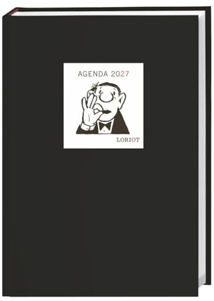 Loriot Agenda A5 2027: Taschen-Kalender mit Platz für Organisatorisches und Humor. Die besten Zeichnungen von Loriot in einem praktischen Buchkalender.