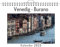 Venedig - Burano - (Wandkalender 2025, Kalender DIN A4 quer, Monatskalender im Querformat mit Kalendarium, das perfekte Geschenk)