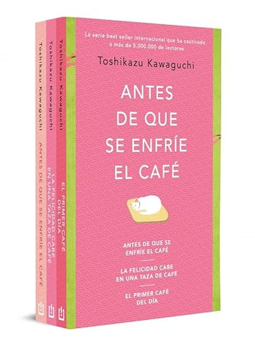 Pack Antes de que se enfríe el café: (Contiene: Antes de que se enfríe el café | La felicidad cabe en una taza de café | El primer café del día) (Best Seller)