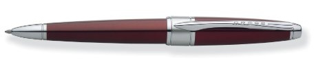 Cross Apogee Titian Red Ball Pen Lacquered Ref AT0122-3
