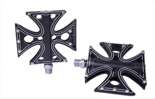 Classic Cycle Iron Cross/Eisernes Kreuz Pedale 9/16 schwarz