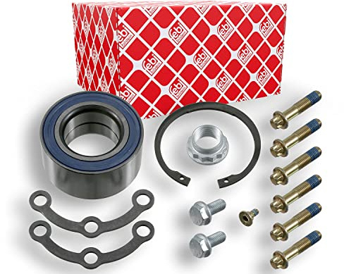 febi bilstein 05424 Radlagersatz mit Anbaumaterial, 1 Stück | Kompatibel mit: MERCEDES-BENZ 124 Cabriolet, 124 Coupe, 124 Stufenheck, 190, C-CLASS, C-CLASS, C-CLASS Coupe, C-CLASS T-Model
