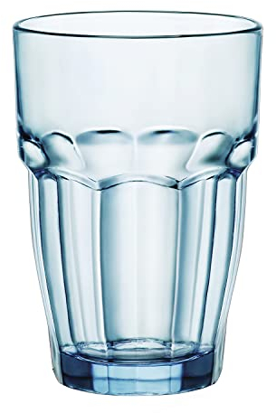 Bormioli Rocco Rock Bar Set Bicchieri Long Drink Ice, Azzurro, 1 unità (Confezione da 1), 6
