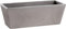 hydroflora Nicoli 63002320 - Fioriera da Balcone Mysia, 40 x 20 x 18 cm, Colore: Cenere Opaco