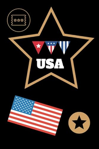 Notizbuch - USA: Journal für Notizen, Pläne, Träume und Ziele, ca. A5