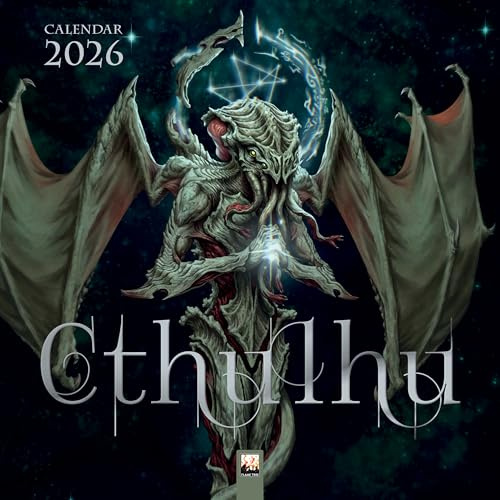 Cthulhu 2026: Original Flame Tree Publishing-Kalender [Kalender] (Wall-Kalender)
