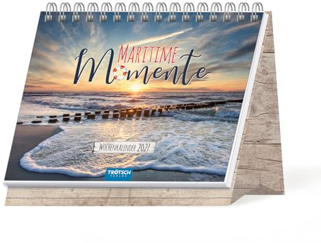 Trötsch Aufstellwochenkalender Maritime Momente 2027: Aufstellkalender Tischkalender