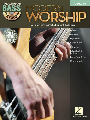 Modern Worship [With CD (Audio)] (Hal Leonard Bass Play-along, Band 37) (Hal Leonard Bass Play-along, 37, Band 37)