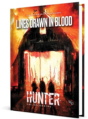 Hunter Reckoning RPG Lines Drawn IN Blood Chronicle Book HC