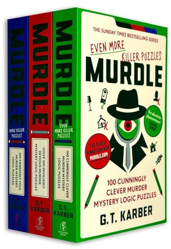 Murdle Puzzle Series 3 Books Collection Set (Murdle, Murdle: More Killer Puzzles & Murdle: Even More Killer Puzzles)