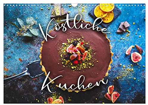 Köstliche Kuchen (Wandkalender 2026 DIN A3 quer), CALVENDO Monatskalender: Für alle Naschkatzen. (CALVENDO Lifestyle)