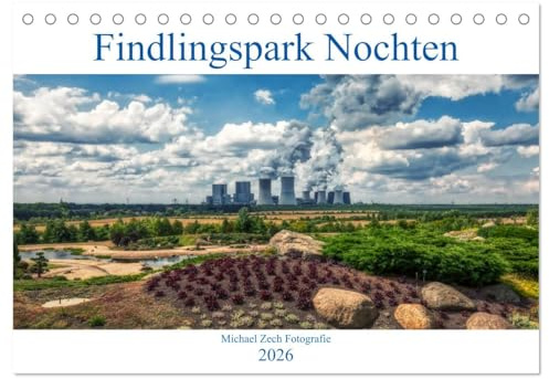 Der Findlingspark in der Lausitz (Tischkalender 2026 DIN A5 quer), CALVENDO Monatskalender: Der Lausitzer Findlingspark Nochten ist ein Zeugnis gelungener Rekultivierung. (CALVENDO Natur)