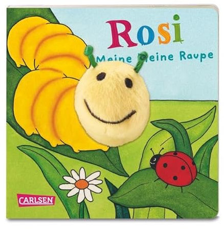 Fingerpuppen-Bücher: Rosi, meine kleine Raupe