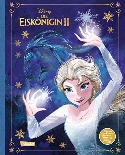 Disney Eiskönigin 2 - Das große goldene Vorlese-Bilderbuch: Das Buch zum Film mit Goldglanz, Leinenrücken und goldenem Lesebändchen