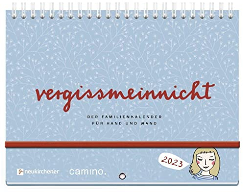 vergissmeinnicht 2023 - Der Familienkalender für Hand und Wand