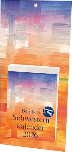 Berckers Schwesternkalender 2026: 62. Jahrgang | Religiöser Tageskalender für Schwestern & Pflegeberufe, mit spirituellen Texten, Bibelworten und praktischem Kalendarium