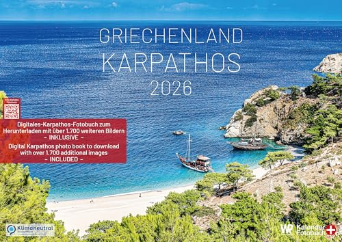 Kalender Griechenland - Karpathos 2026 A2 querformat