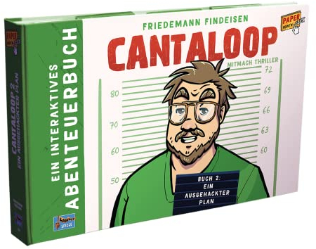 Lookout, Cantaloop – Buch 2: Ein ausgehackter Plan, Familienspiel, Rätselspiel, Ab 16+ Jahren, Deutsch