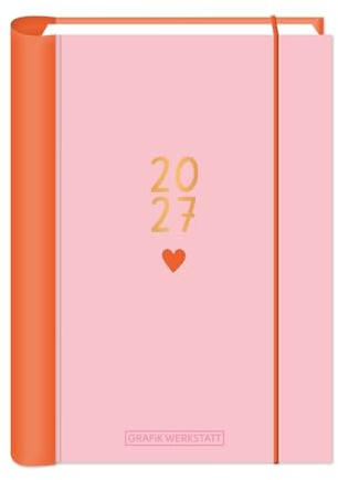Terminplaner 2027 Kleines Herz: Terminplaner Hardcover