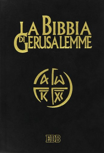 La Bibbia di Gerusalemme. Ediz. plastificata