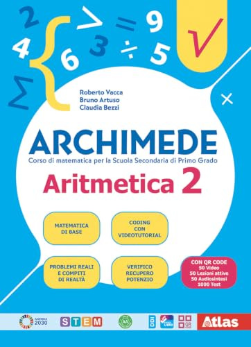 Archimede. Aritmetica. Geometria. Laboratorio. Per la Scuola media. Con e-book. Con espansione online (Vol. 2)