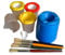 Non-Spill Paint Pot and Brush Set