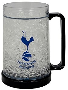 Taza refrigerante merchandising oficial de tu equipo de fútbol favorito. Tamaño pinta, perfecta para regalo., plástico, Tottenham Hotspur, 47,3 cl
