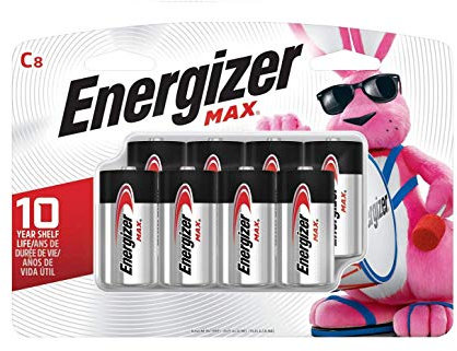 Energizer Battery Energizer Max Alkaline C 8pk