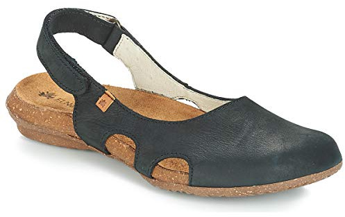 El Naturalista WAKATAUA, Damen Geschlossene Ballerinas, Schwarz (BLACK), 42 EU