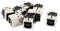 Sourcingmap 8 pièces PCB Support USB 2.0 Type B Prise Femelle Imprimante Connecteur Adaptateur
