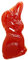 Hase Hoch Fruchtgummi Rot Kirschgeschmack 2 kg