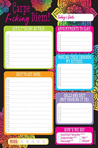 Carpe Fcking Diem! Note Pad